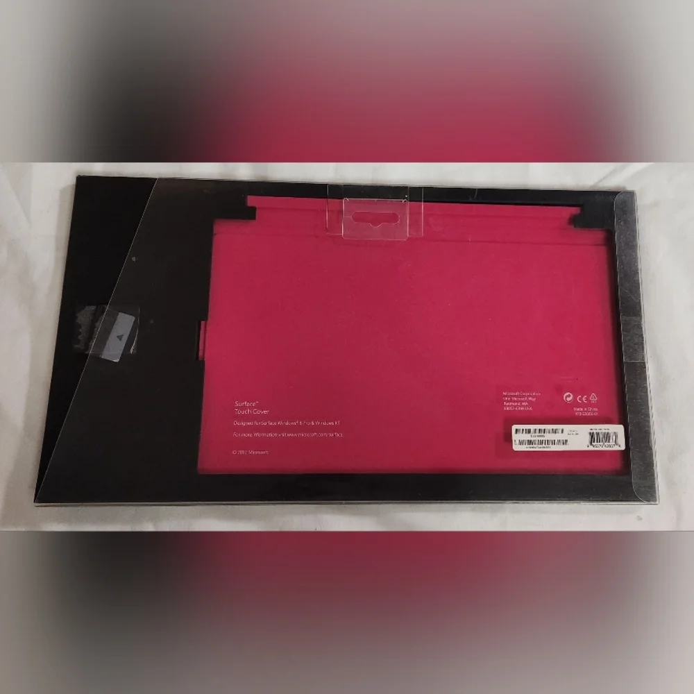 Microsoft Surface touch pink keyboard NEW HTF windows 8 surface